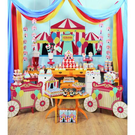 5 Toalhas de Mesa Convidados Circus Decoração Festas - Cromus Menor preço em 5 Toalhas de Mesa Convidados Circus Decoração Festas - Cromus
