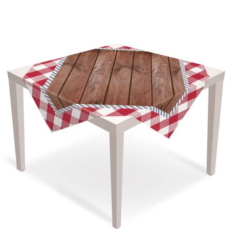 5 Toalhas Mesa Convidados Churrasco 79X79Cm Dec. Festas - Cromus Menor preço em 5 Toalhas Mesa Convidados Churrasco 79X79Cm Dec. Festas - Cromus