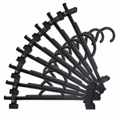 50 Cabides Preto Atacado Saia E Calça + 100 Presilhas - Industria nacional Menor preço em 50 Cabides Preto Atacado Saia E Calça + 100 Presilhas - Industria nacional