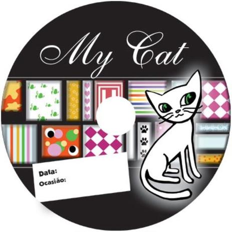 50 Etiqueta PET GATOS brilhante my cat para cd/dvd - Tecnomidia Menor preço em 50 Etiqueta PET GATOS brilhante my cat para cd/dvd - Tecnomidia