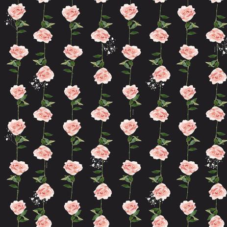 Menor preço em 50 Saco Perolado P/Presente 35X54Cm Floral Rosa Black - Cromus