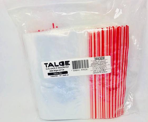 500 Sacos Saquinho Zip Lock 14x20 Envio De Nota Fiscal - Talge Menor preço em 500 Sacos Saquinho Zip Lock 14x20 Envio De Nota Fiscal - Talge