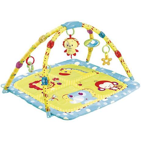 504 - Tapete de Atividades Encantado Lenox Kiddo Azul Menor preço em 504 - Tapete de Atividades Encantado Lenox Kiddo Azul