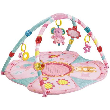 504 - Tapete de Atividades Encantado Lenox Kiddo Rosa Menor preço em 504 - Tapete de Atividades Encantado Lenox Kiddo Rosa