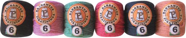 50G 6 Fios Rolo 52M Color - Barb. piratininga Menor preço em 50G 6 Fios Rolo 52M Color - Barb. piratininga