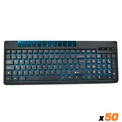 50X Teclado Sumay C/Fio Multimidia Preto Sm-Tm1305 Menor preço em 50X Teclado Sumay C/Fio Multimidia Preto Sm-Tm1305