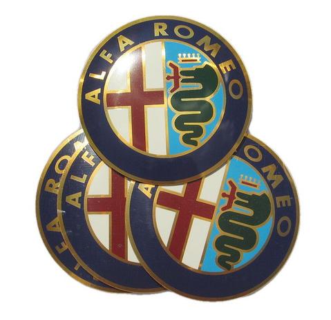 58mm Emblemas Centro Rodas Alfa Romeo 155 156 145 166 Novos - Esa é boa?