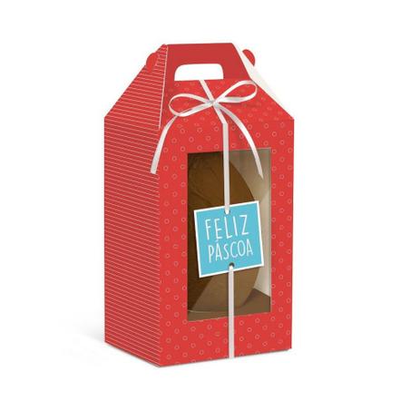 6 Caixa Ovo Pascoa 350G C/Visor Fio Tag Verm. Dec. Festas - Cromus Menor preço em 6 Caixa Ovo Pascoa 350G C/Visor Fio Tag Verm. Dec. Festas - Cromus