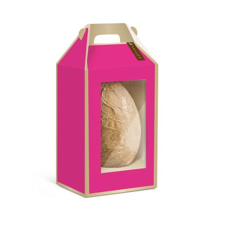 6 Caixa Ovo Pascoa 350G C/Visor Liso Rosa Dec. Festas - Cromus Menor preço em 6 Caixa Ovo Pascoa 350G C/Visor Liso Rosa Dec. Festas - Cromus