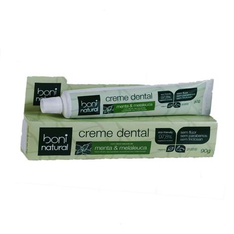 6 Creme Dental Menta E Melaleuca 90g Cada - Boni Natural é ruim? 6 Creme Dental Menta E Melaleuca 90g Cada - Boni Natural é boa?