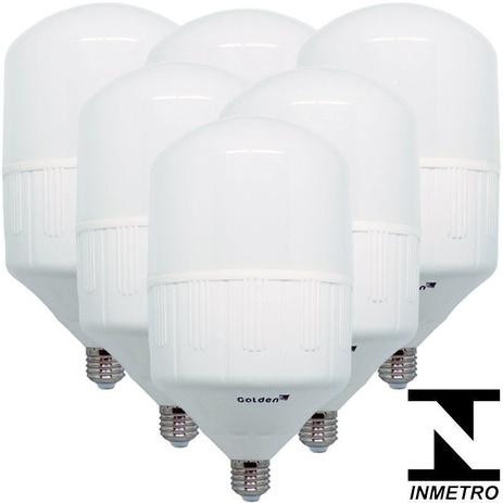 6 Lampadas Ultra Led 50w Alta Potencia 6500K Branco Frio - Golden Menor preço em 6 Lampadas Ultra Led 50w Alta Potencia 6500K Branco Frio - Golden