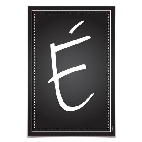 6 Letras É P/Faixa Decorativa Lousa Dec. Festas - Cromus Menor preço em 6 Letras É P/Faixa Decorativa Lousa Dec. Festas - Cromus