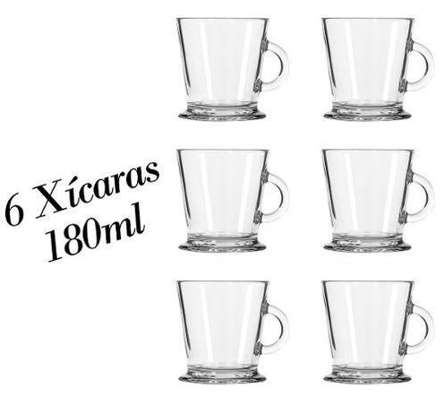 6 Xícaras Dolce Gusto Acapulco 180ml - Taça Caneca Nespresso - Crisal Menor preço em 6 Xícaras Dolce Gusto Acapulco 180ml - Taça Caneca Nespresso - Crisal