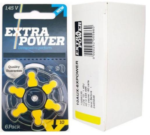 60 Baterias Extra Power 10 Menor preço em 60 Baterias Extra Power 10