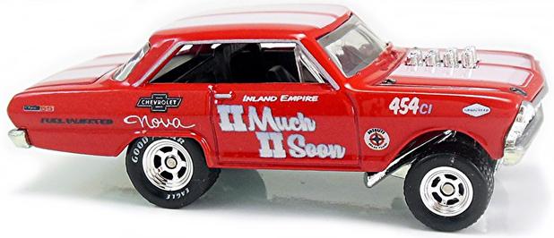hot wheels 63 chevy nova