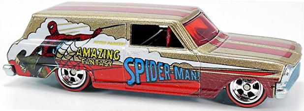 64 Chevy Nova Delivery - Hot Wheels - Marvel - Spider Man Menor preço em 64 Chevy Nova Delivery - Hot Wheels - Marvel - Spider Man