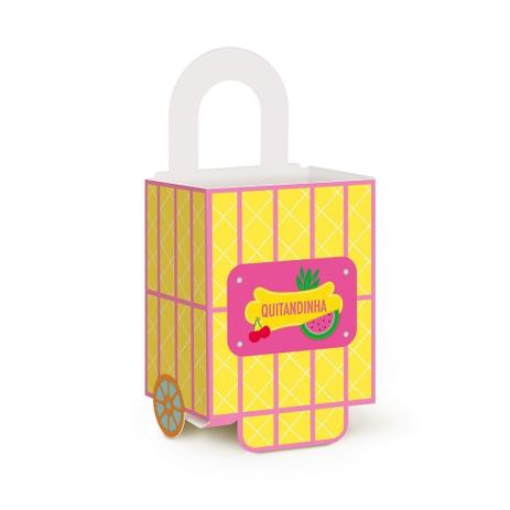 8 Caixas Carrinho De Feira Quitandinha 9X6X11Cm Dec. Festas - Cromus é boa?