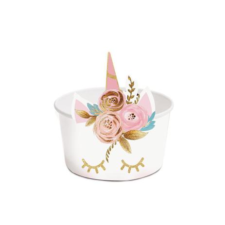 8 Copinhos P/Doces 100Ml C/Cinta Unicórnio Decoração Festas - Cromus Menor preço em 8 Copinhos P/Doces 100Ml C/Cinta Unicórnio Decoração Festas - Cromus