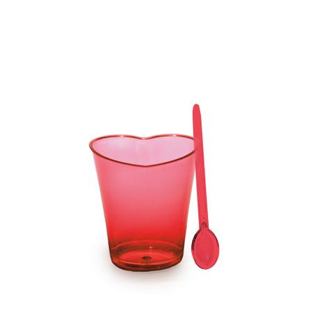 8 Copinhos p/ Doces Coração Vm 30ml Dec. Festas - Cromus Menor preço em 8 Copinhos p/ Doces Coração Vm 30ml Dec. Festas - Cromus