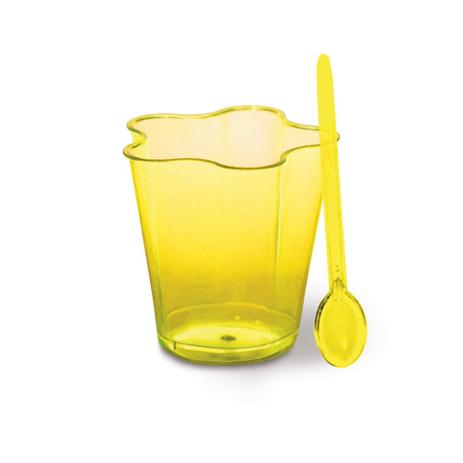 8 Copinhos p/ Doces Flor Amarelo 30ml Dec. Festas - Cromus Menor preço em 8 Copinhos p/ Doces Flor Amarelo 30ml Dec. Festas - Cromus