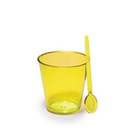 8 Copinhos p/ Doces Redondo Amarelo 30ml Dec. Festas - Cromus Menor preço em 8 Copinhos p/ Doces Redondo Amarelo 30ml Dec. Festas - Cromus