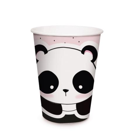 8 Copos Papel 240Ml Panda Decoração Festas - Cromus Menor preço em 8 Copos Papel 240Ml Panda Decoração Festas - Cromus