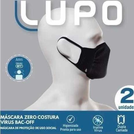 8 Máscaras Lupo Lavável Reutilizavel Não Descartável Oferta Menor preço em 8 Máscaras Lupo Lavável Reutilizavel Não Descartável Oferta