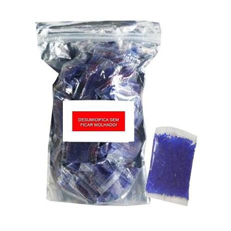 8 Saches 100g Silica Gel Azul Tira Umidade Bag Hermetico - Spb Menor preço em 8 Saches 100g Silica Gel Azul Tira Umidade Bag Hermetico - Spb