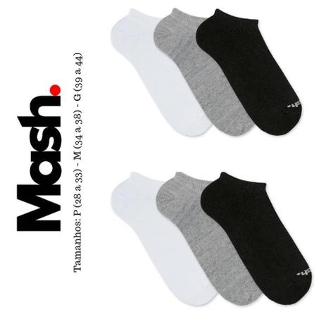 9 Pares Meias Mash Infantil Soquete Sport Algodão Original Menor preço em 9 Pares Meias Mash Infantil Soquete Sport Algodão Original