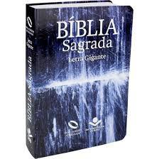 A Bíblia Sagrada Nova Almeida Atualizada Letra Gigante - Capa Água - Sbb Menor preço em A Bíblia Sagrada Nova Almeida Atualizada Letra Gigante - Capa Água - Sbb