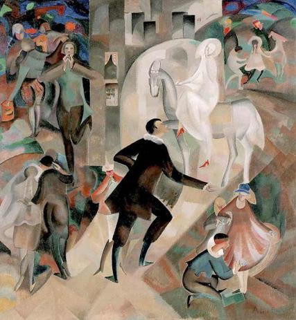 A Festa Estranha - Alice Bailly - Tela 60x65 Para Quadro - Santhatela é boa?