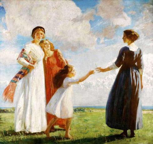 A Flor - Laura Knight - Tela 60x62 Para Quadro - Santhatela é ruim? A Flor - Laura Knight - Tela 60x62 Para Quadro - Santhatela é boa?