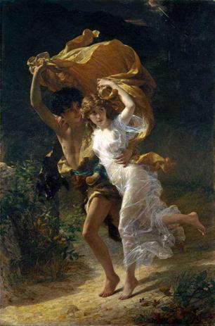 A Tempestade - Pierre Auguste Cot - Tela 60x90 Para Quadro - Santhatela Menor preço em A Tempestade - Pierre Auguste Cot - Tela 60x90 Para Quadro - Santhatela