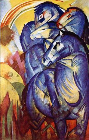 A Torre de Cavalos Azuis - Franz Marc - Tela 60x94 Para Quadro - Santhatela é boa?