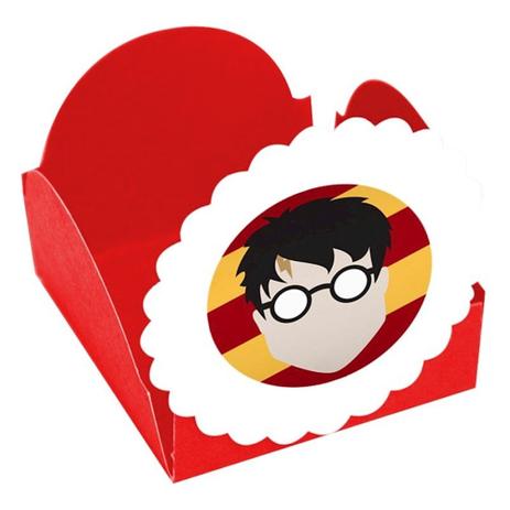 A1-Forminhas para Doces Harry Potter Vermelha- 10 unds - Mz decoraçoes e festas é boa?