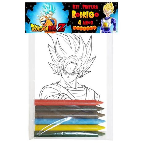A1-Kit Pintura Dragon Ball Z com 10 unds - Mz decoraçoes e festas Menor preço em A1-Kit Pintura Dragon Ball Z com 10 unds - Mz decoraçoes e festas