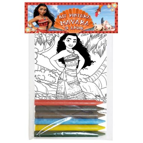 A1-Kit Pintura Moana com 10 unds - Mz decoraçoes e festas Menor preço em A1-Kit Pintura Moana com 10 unds - Mz decoraçoes e festas
