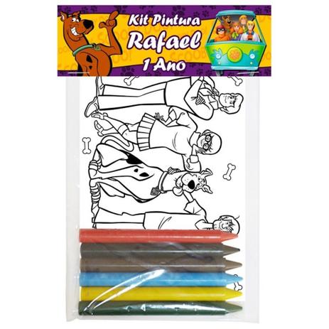 A1-Kit Pintura Scooby Doo com 10 unds - Mz decoraçoes e festas Menor preço em A1-Kit Pintura Scooby Doo com 10 unds - Mz decoraçoes e festas