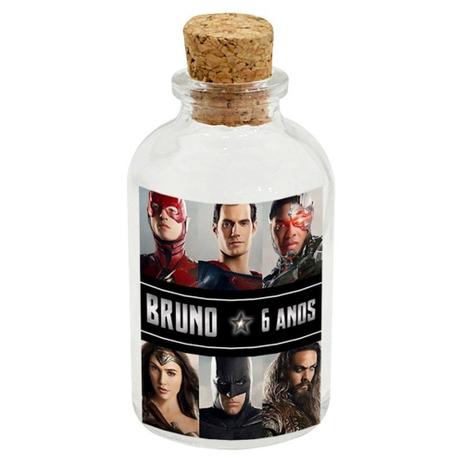 A1-Lembrancinha Garrafa 30ml Liga da Justiça - Mz decoraçoes e festas Menor preço em A1-Lembrancinha Garrafa 30ml Liga da Justiça - Mz decoraçoes e festas