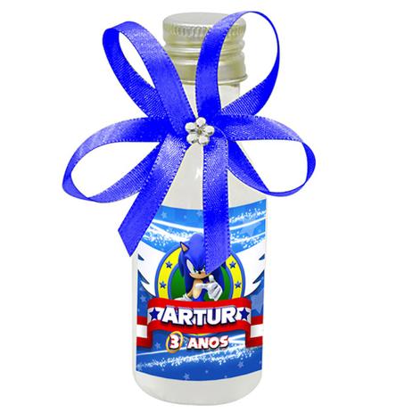 a1-Lembrancinha Garrafa 50ml Sonic - Mz decoraçoes e festas Menor preço em a1-Lembrancinha Garrafa 50ml Sonic - Mz decoraçoes e festas