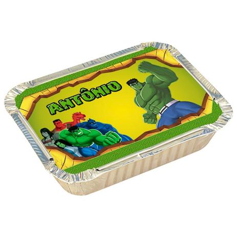A1-Lembrancinha Marmitinha Hulk - Vem festejar Menor preço em A1-Lembrancinha Marmitinha Hulk - Vem festejar