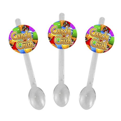 A1-Mini Colher para Brigadeiro Candy Crush 10 unds - Mz decoraçoes e festas Menor preço em A1-Mini Colher para Brigadeiro Candy Crush 10 unds - Mz decoraçoes e festas