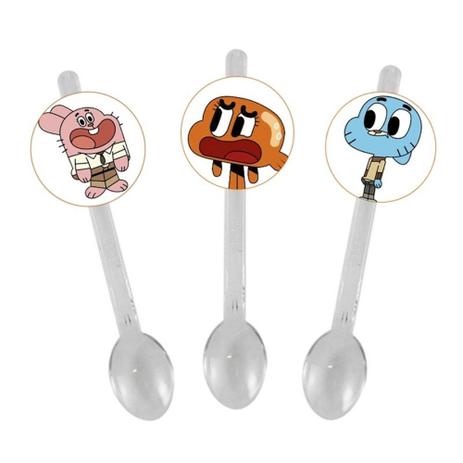 A1-Mini Colher para Brigadeiro Gumball 10 unds - Mz decoraçoes e festas Menor preço em A1-Mini Colher para Brigadeiro Gumball 10 unds - Mz decoraçoes e festas