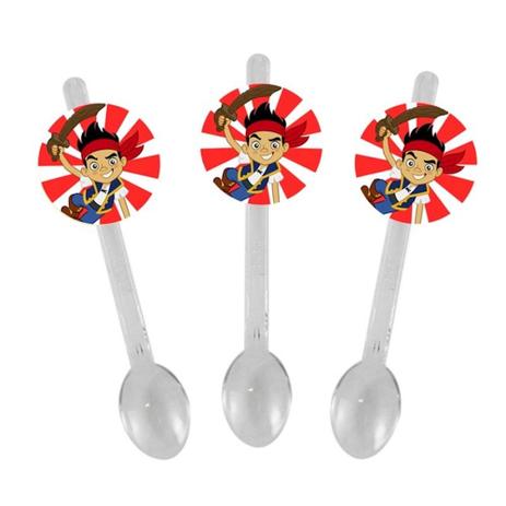A1-Mini Colher para Brigadeiro Jake e Os Piratas 10 unds - Mz decoraçoes e festas Menor preço em A1-Mini Colher para Brigadeiro Jake e Os Piratas 10 unds - Mz decoraçoes e festas
