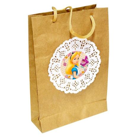 A1-Sacola Kraft Alice no País das Maravilhas com 10 unds - Mz decoraçoes e festas Menor preço em A1-Sacola Kraft Alice no País das Maravilhas com 10 unds - Mz decoraçoes e festas