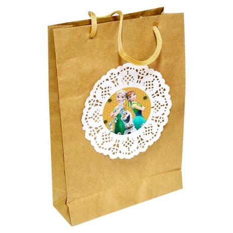 A1-Sacola Kraft Frozen Febre Congelante com 10 unds - Vem festejar Menor preço em A1-Sacola Kraft Frozen Febre Congelante com 10 unds - Vem festejar
