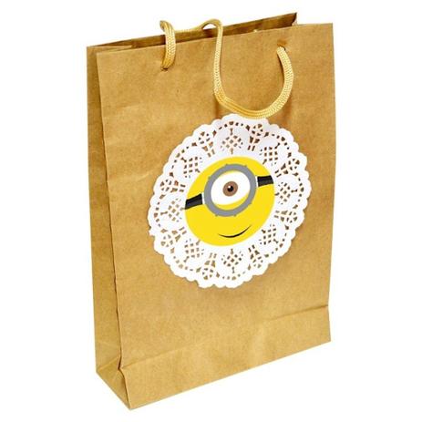 A1-Sacola Kraft Minions com 10 unds - Mz decoraçoes e festas Menor preço em A1-Sacola Kraft Minions com 10 unds - Mz decoraçoes e festas