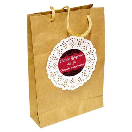 A1-Sacola Kraft Personalizada Chá de Lingerie Modelo 01 com 10 unds - Mz decoraçoes e festas Menor preço em A1-Sacola Kraft Personalizada Chá de Lingerie Modelo 01 com 10 unds - Mz decoraçoes e festas