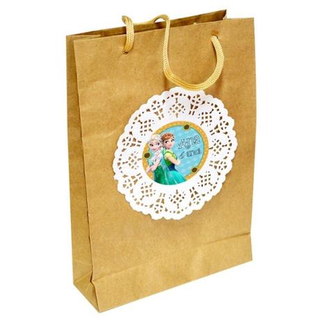A1-Sacola Kraft Personalizada Frozen Febre Congelante com 10 unds - Mz decoraçoes e festas Menor preço em A1-Sacola Kraft Personalizada Frozen Febre Congelante com 10 unds - Mz decoraçoes e festas