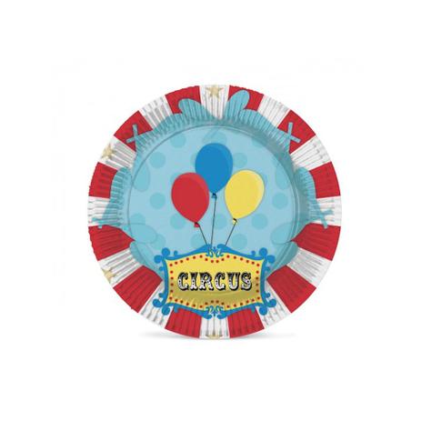 A2-Bandeja Redonda 30 cm Laminado Circo - Cromus festas Menor preço em A2-Bandeja Redonda 30 cm Laminado Circo - Cromus festas
